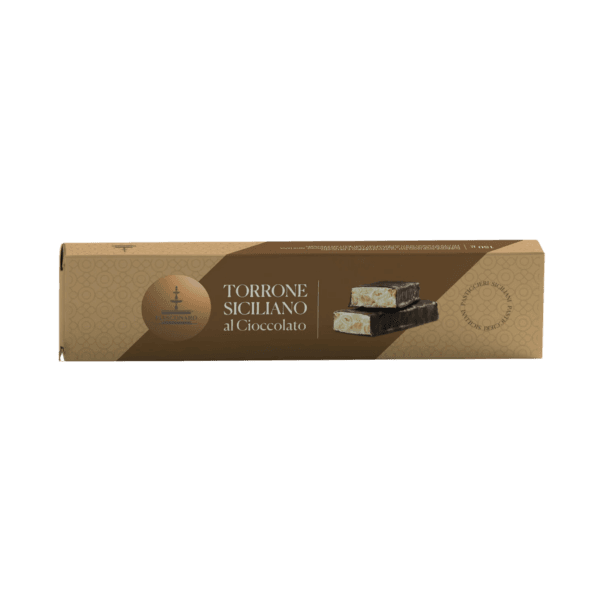 Torrone Siciliano al Cioccolato Fondente - Fiasconaro