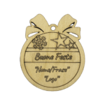 Palla di Natale in Legno